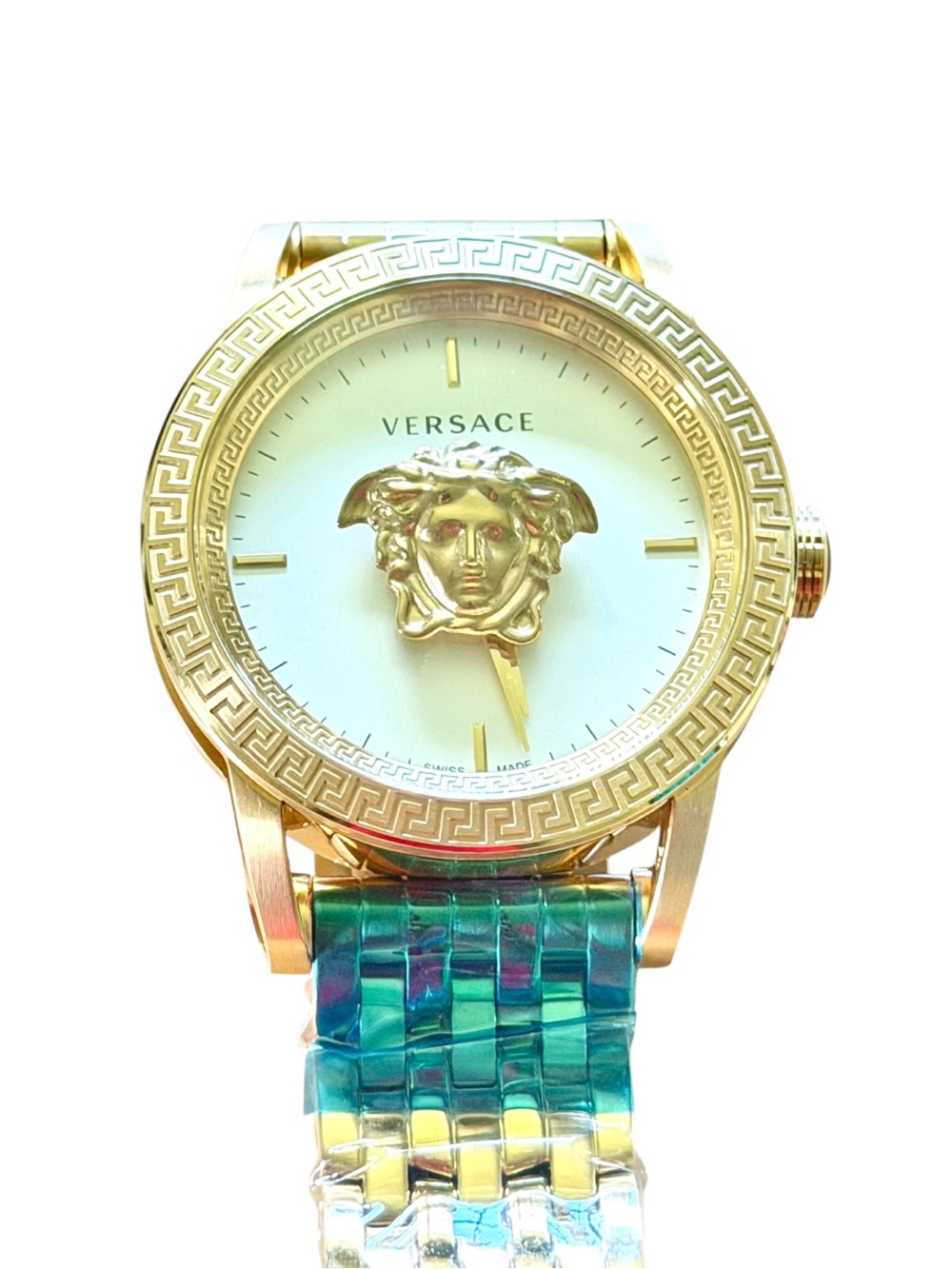 Versace VERD00318 Palazzo Empire Gold Watch MSRP $1695 NOW $1090 - Picture 2 of 9